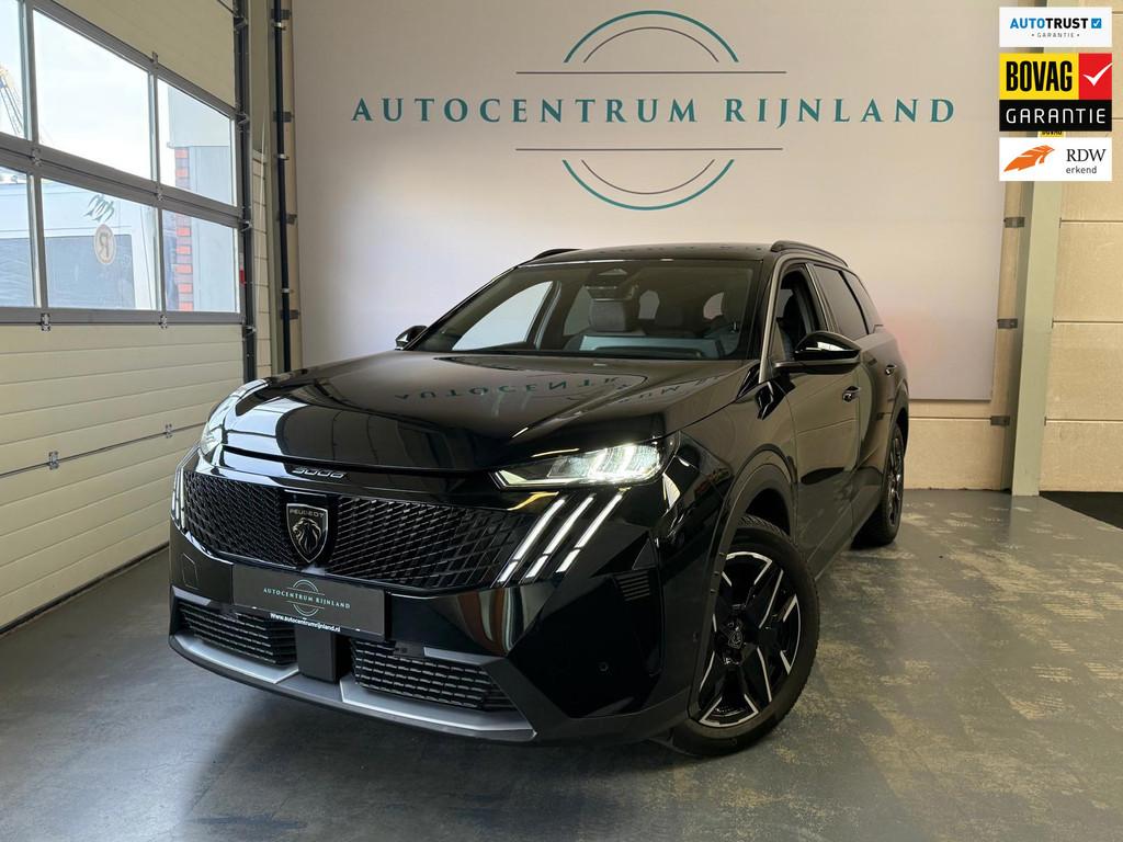 Peugeot 5008 1.2 Hybrid 145 Allure, Camera Stoel/Stuurverwar, Auto's, Peugeot, 145 pk, 1199 cc, Adaptive Cruise Control, Zwart
