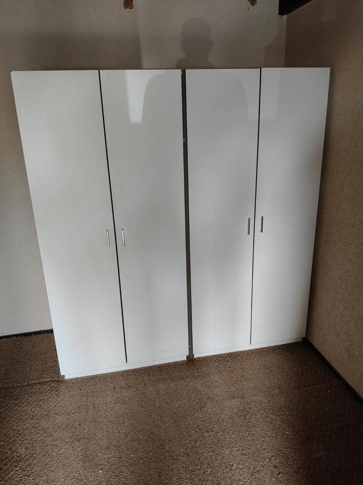 4 stevige kasten, 3 met leggedeelte, gratis af te halen, Huis en Inrichting, Kasten | Kledingkasten, Gebruikt, 200 cm of meer