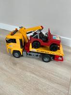 Bruder MAN TGA takelwagen met jeep, Ophalen, Zo goed als nieuw