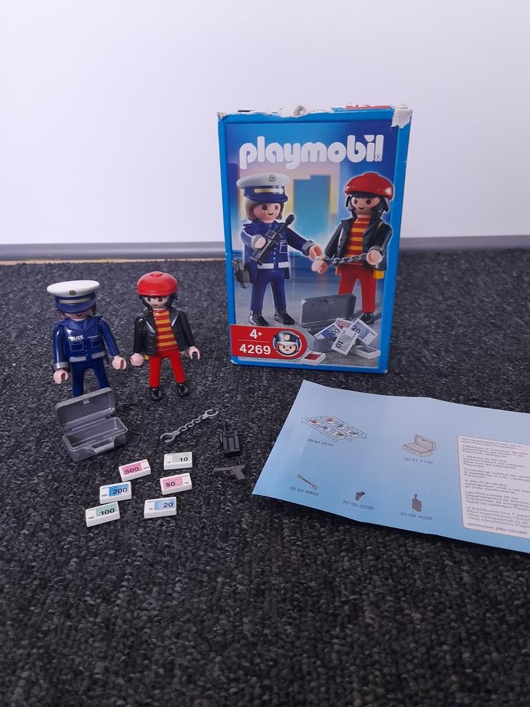 Playmobil 4269 Politie met boef, Ophalen of Verzenden