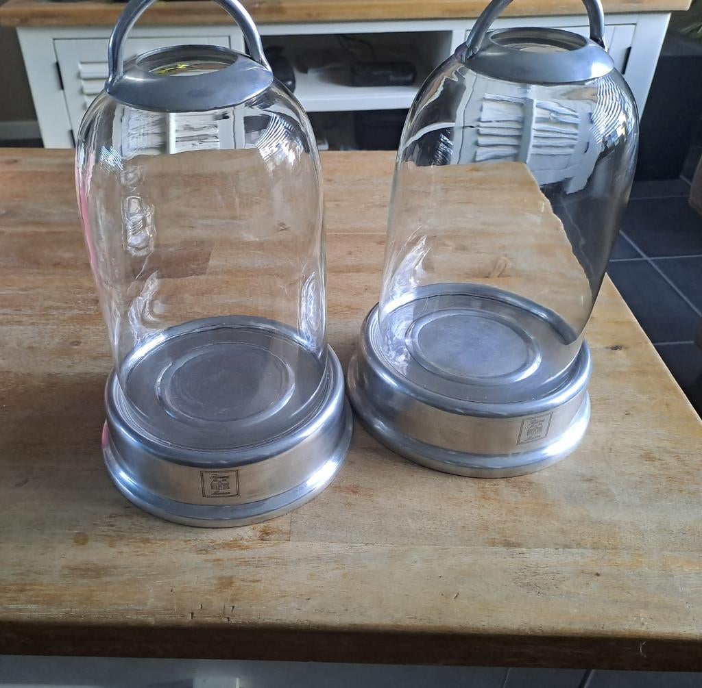 2 Riviera Maison windlichten, Huis en Inrichting, Ophalen, Zo goed als nieuw