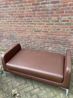 Segis Design Lounge Bank - Bruin Leer, Ophalen, Minder dan 75 cm, Driepersoons, Leer