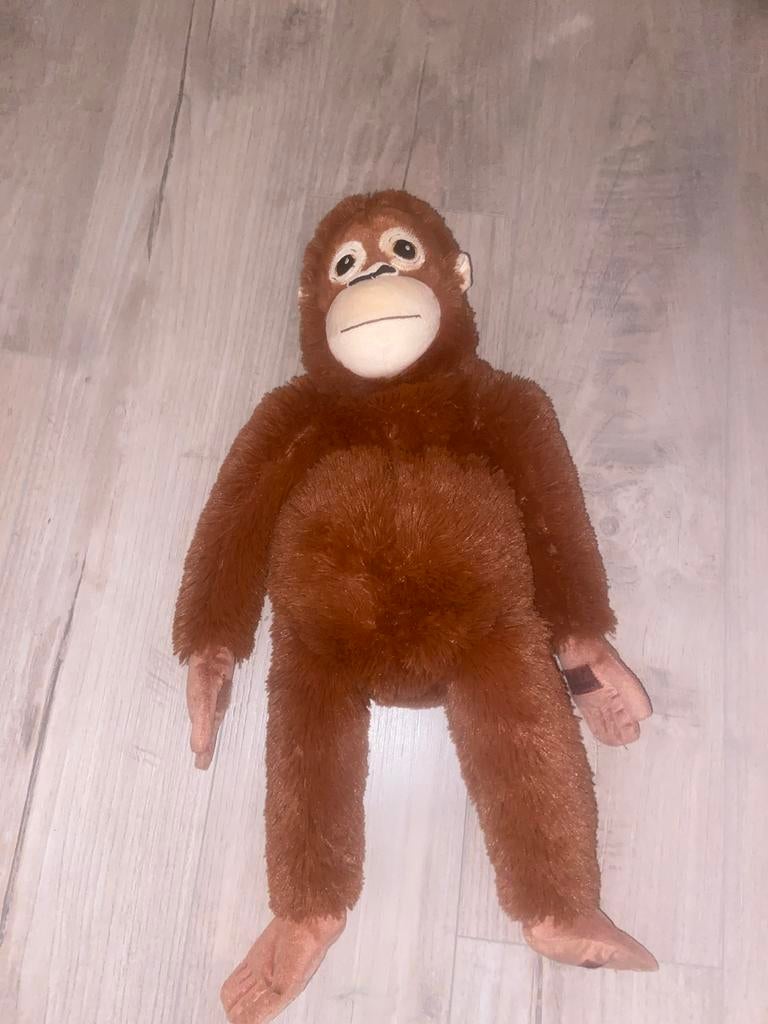 IKEA Djungelskog Orang-oetan Knuffel 26in Bruin Aap, IKEA, Ophalen of Verzenden, Zo goed als nieuw, Middelgroot (20 tot 80 cm)