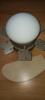 Plafondventilator met lamp, Ophalen, Hout, Minder dan 100 cm