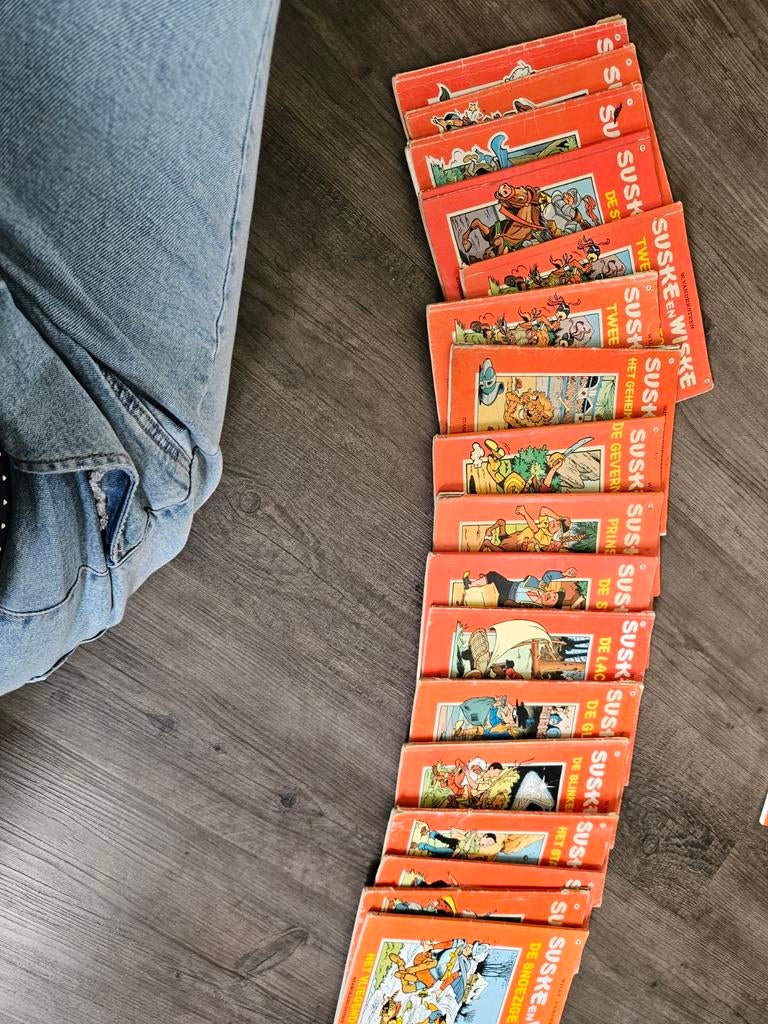 Suske en Wiske stripboeken collectie, Meerdere stripboeken, Ophalen of Verzenden, Gelezen, Willy Vandersteen