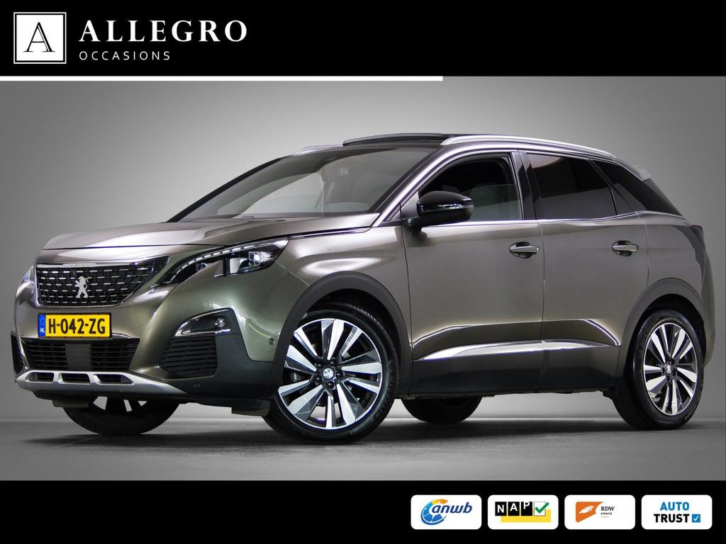 Peugeot 3008 1.2 PureTech GT-Line (ADAPTIVE CRUISE CONTROL,, Gebruikt, 1199 cc, Leder en Stof, Origineel Nederlands