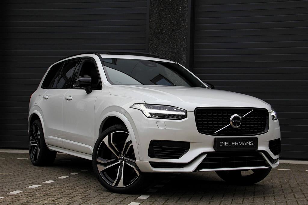 Volvo XC90 2.0 T8 AWD Ultra Dark | Pano | Nappa | B&W | Full, 4 cilinders, Met garantie (alle), Wit, Leder