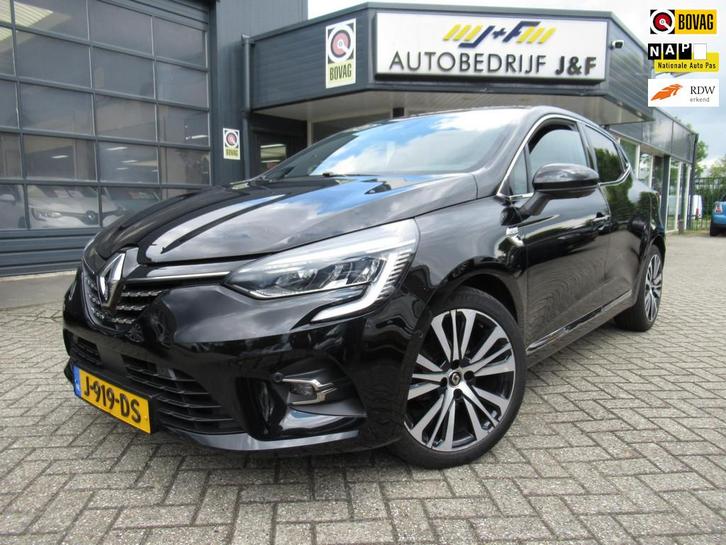 Renault Clio 1.0 TCe Initiale Paris/ 1e eig/ Bose/ Leer/ Sto, Auto's, Renault, Bedrijf, Te koop, Clio, 360° camera, ABS, Adaptive Cruise Control