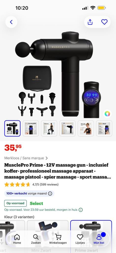 Massage Gun - Spierherstel en Ontspanning, Ophalen, Nieuw, Apparaat