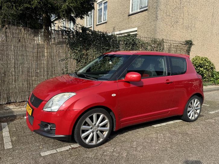Suzuki Swift 1.6 3D Sport 2008 Rood, Auto's, Suzuki, Particulier, Swift, ABS, Airbags, Airconditioning, Centrale vergrendeling
