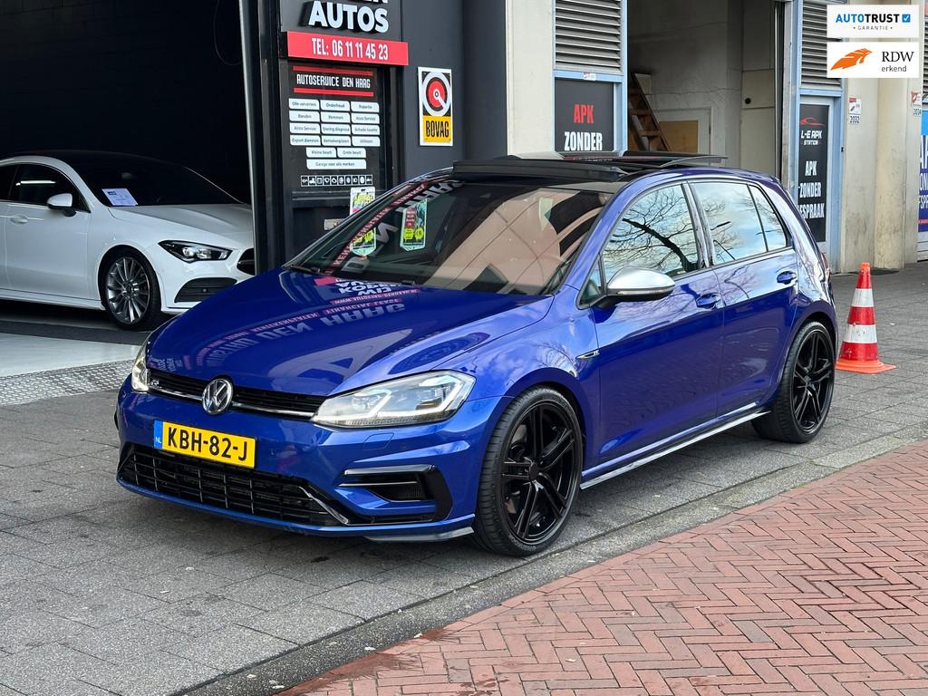 Volkswagen Golf 2.0 TSI 4Motion R Leer Navi Camera Carplay P, Auto's, Volkswagen, Automaat, Gebruikt, Euro 6, 4 cilinders