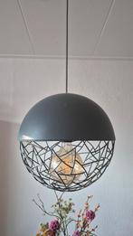 Moderne hanglamp met metalen frame, Ophalen, Zo goed als nieuw, Metaal, Modern