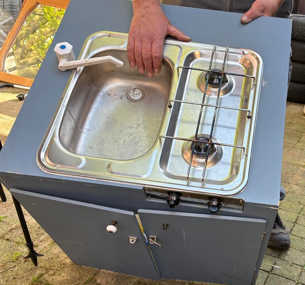 Camper keukentje, Ophalen of Verzenden, Zo goed als nieuw
