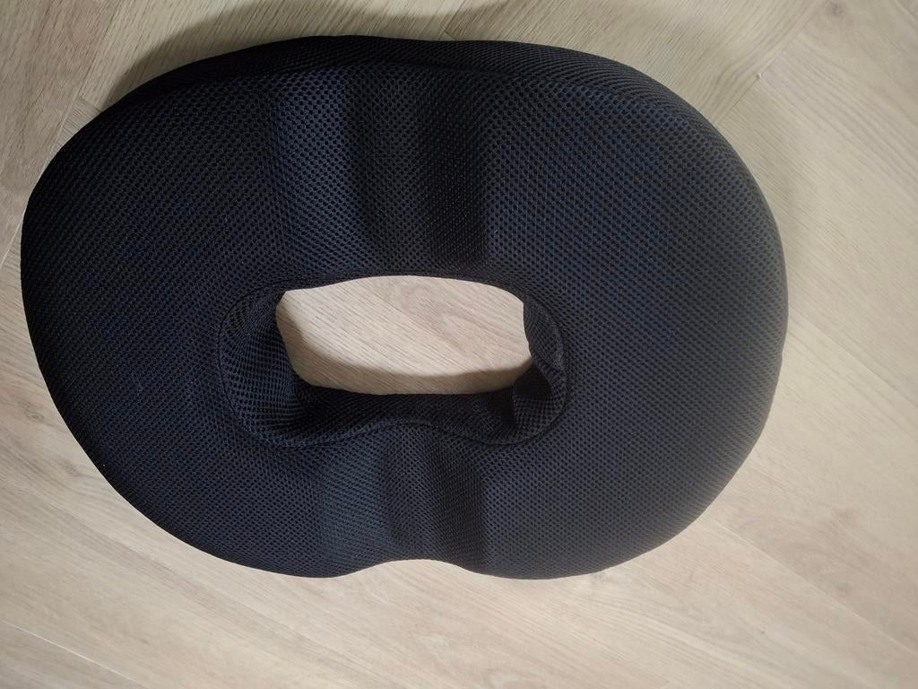 Stuitkussen / Zitring - Zo goed als nieuw, Ophalen, Zo goed als nieuw, Zwart, Rond