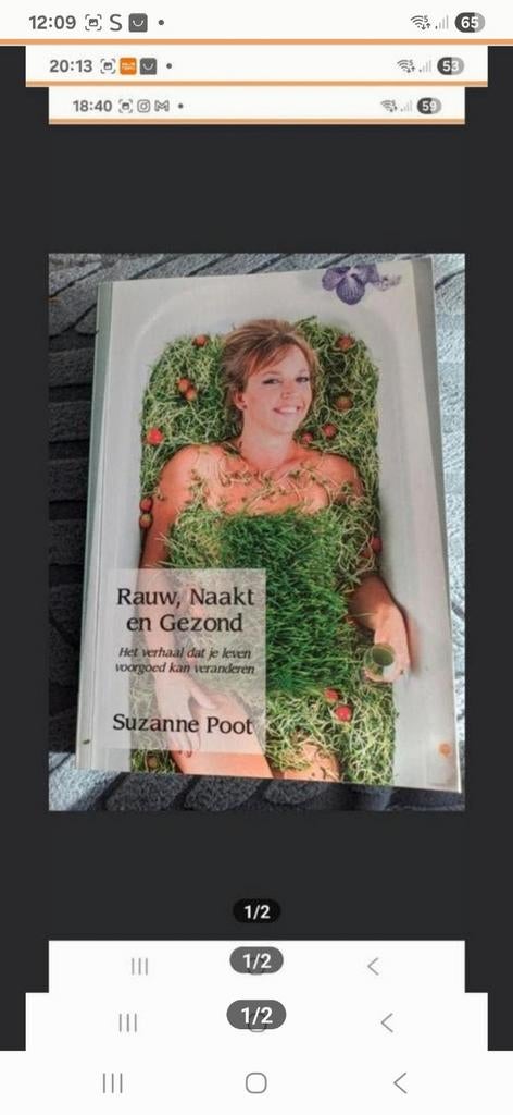 Rauw, Naakt en Gezond - Suzanne Poot, Ophalen of Verzenden