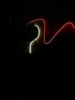 Action LED schilderij action, Sieraden, Tassen en Uiterlijk, Piercings, Ophalen of Verzenden, Nieuw, Staal