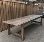 ~Stoer Sober Landelijk Houten Kloostertafel/Eethoektafel~, Ophalen of Verzenden, Zo goed als nieuw
