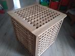IKEA Hol Bijzettafel met Opbergruimte - Hout, Minder dan 55 cm, Gebruikt, Modern, Scandinavisch, Vierkant