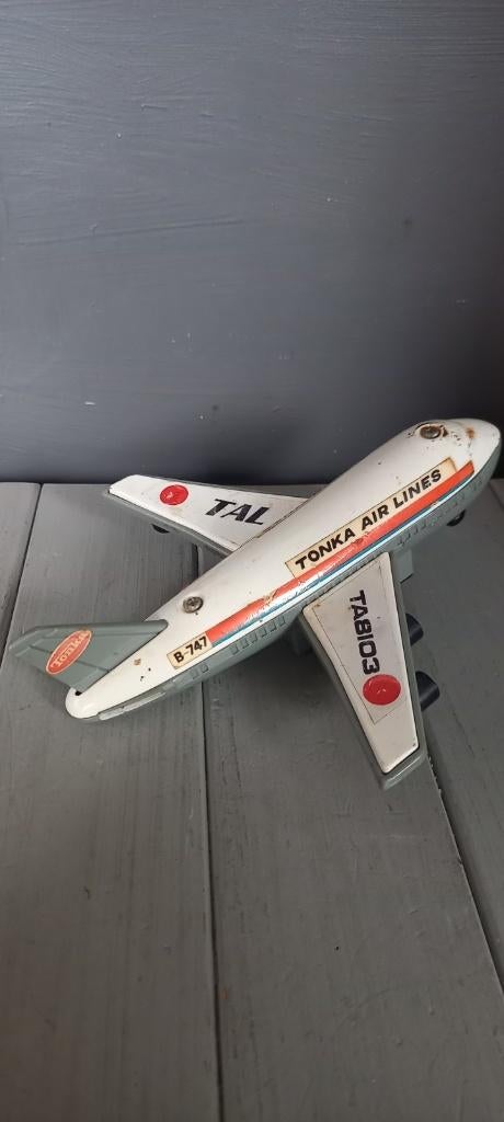 Tonka Airlines B-747 blikken vliegtuig tal boeing jet, Verzamelen, Ophalen of Verzenden, Gebruikt, Overige typen