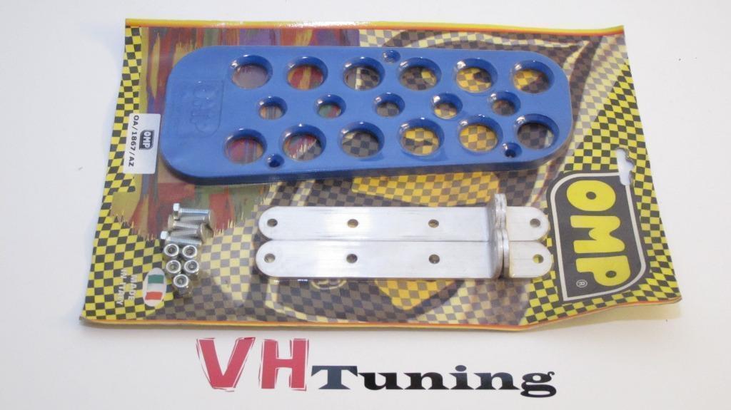 OMP OA/1867/AZ Voetsteun gezandstraald, gecoat blauw, Auto diversen, Tuning en Styling, Ophalen of Verzenden