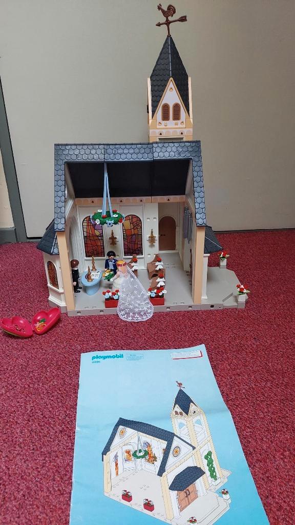 Playmobil Kerk nr 4296, Kinderen en Baby's, Speelgoed | Playmobil, Gebruikt, Complete set, Ophalen of Verzenden