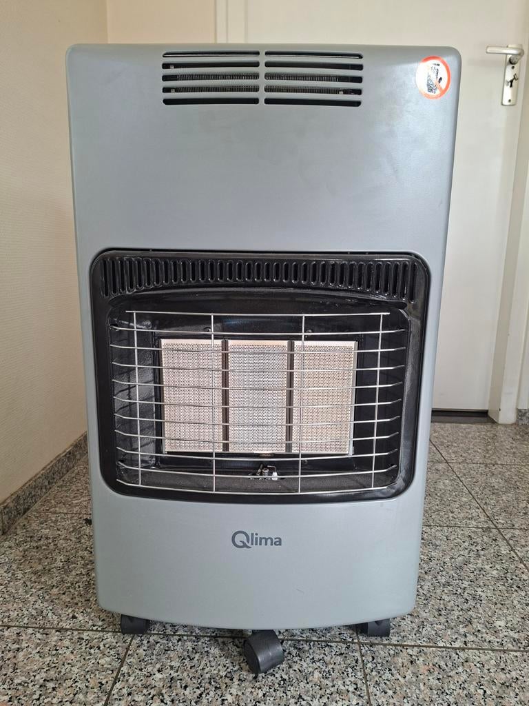 Qlima gaskachel GH 959 RF - Z.G.A.N., Gas, Ophalen of Verzenden, Zo goed als nieuw, Vrijstaand