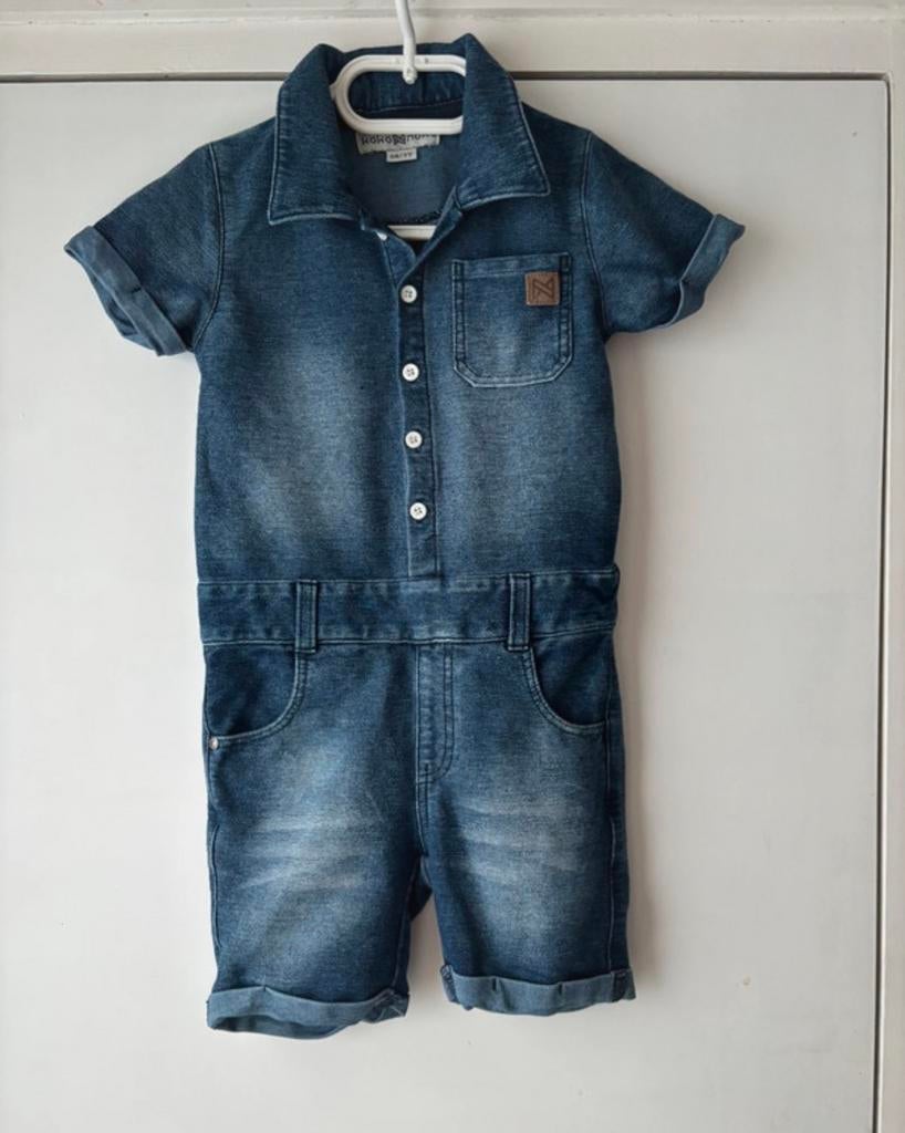 Jumpsuit Koko Noko denim spijkerstof zomer overal pakje 98, Kinderen en Baby's, Kinderkleding | Maat 98, Ophalen of Verzenden