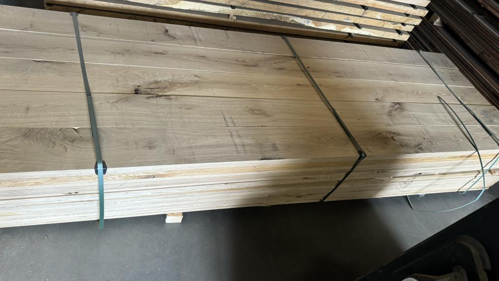Eiken geschaafd, Doe-het-zelf en Verbouw, Hout en Planken, Nieuw, Plank, Eiken, 250 tot 300 cm, Minder dan 25 mm, Ophalen of Verzenden