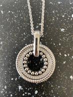 Ti Sento Milano collier, Ophalen of Verzenden, Zo goed als nieuw, Zilver, Met hanger