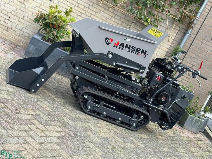 JANSEN Rupsdumper RD-300S hoogkipsysteem motorkruiwagen, Zakelijke goederen, Machines en Bouw | Transport