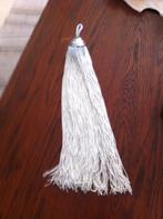 Sier flos decoratie zilver 50 cm lang, Ophalen of Verzenden, Nieuw, Overige vormen, Overige materialen