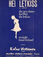 Bo884 bladmuziek hei letkiss 1965  --, Ophalen of Verzenden, Gebruikt, Artiest of Componist, Klassiek