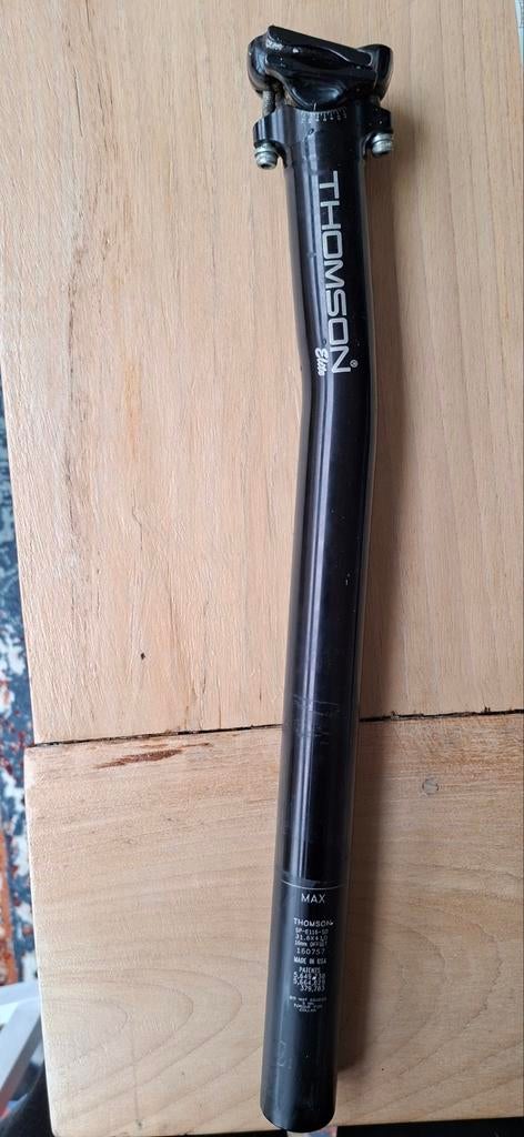Thomson zadelpen 31.6, 230 gram, 410 mm, Fietsen en Brommers, Fietsonderdelen, Ophalen of Verzenden
