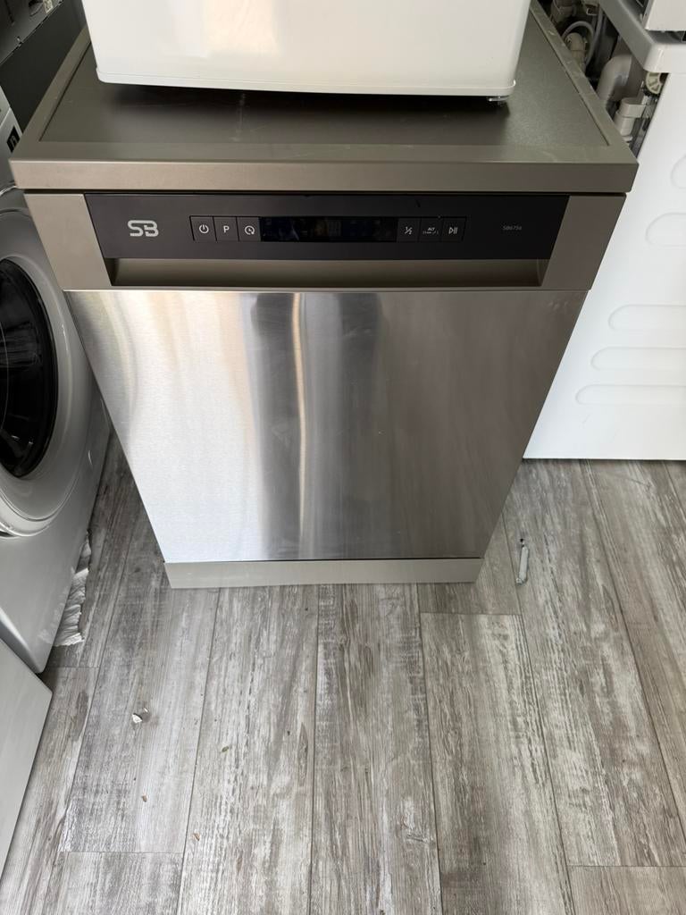 Vrijstand vaatwasser rvs look aqustop 14 couverts  gebruikt, Gebruikt, Minder dan 85 cm, Energieklasse A of zuiniger, Ophalen of Verzenden