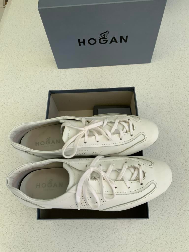 Witte Hogan Olympia damessneakers maat 41, Kleding | Heren, Schoenen, Ophalen of Verzenden, Zo goed als nieuw, Wit