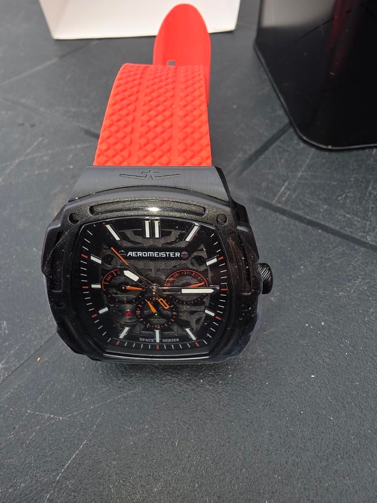 Eeromeister Amsterdam Heren horloge, Sieraden, Tassen en Uiterlijk, Horloges | Heren, Ophalen of Verzenden, Nieuw, Staal, Overige merken