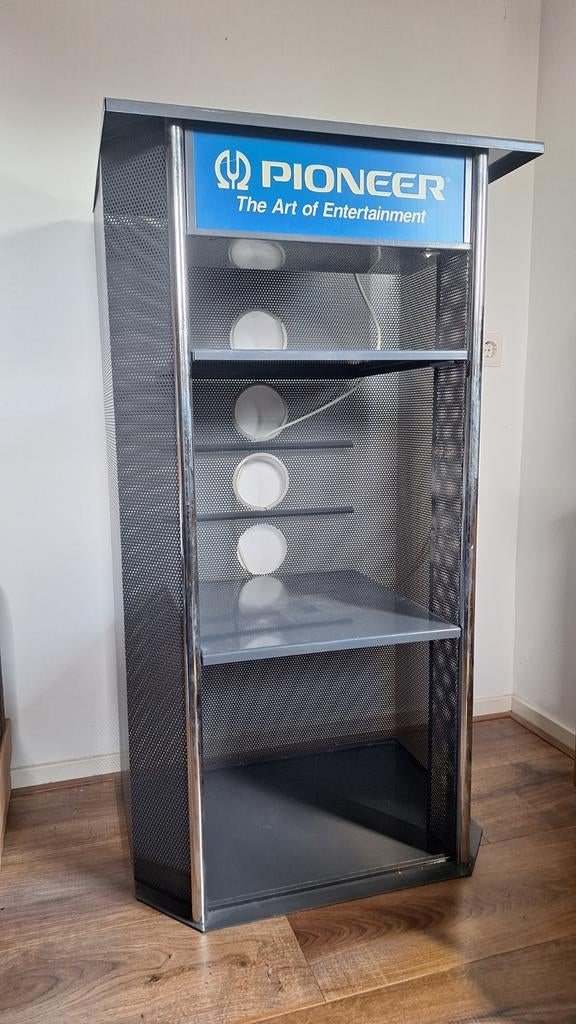 Pioneer display kast met verlichting, Ophalen of Verzenden, Gebruikt