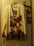 Te koop vlinder twinset maat 56 merk chaos monkey, Kleding | Dames, Wit, Maat 46/48 (XL) of groter, Nieuw, Ophalen of Verzenden