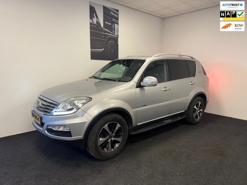 SsangYong Rexton RX 220 e-XDI Sapphire HD | Grijskenteken, Auto's, Automaat, 1987 kg, 2157 cc, Gebruikt
