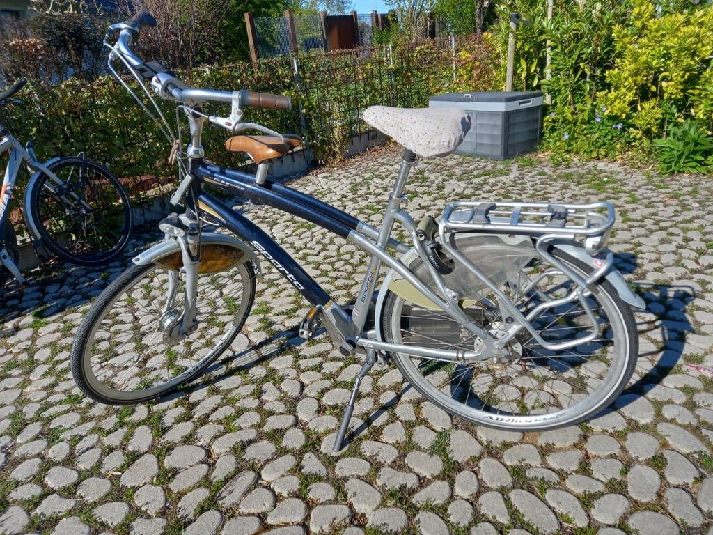 Pappa-fiets, opafiets., Ophalen, Staal