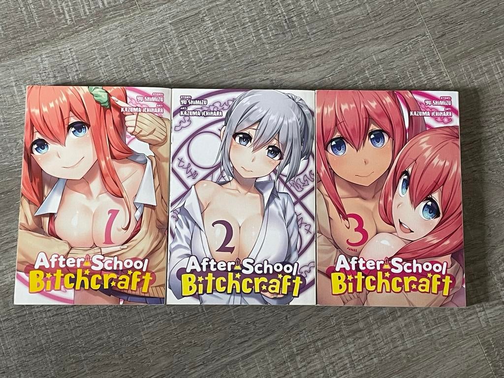 After School Bitchcraft - Deel 1, 2 en 3 (Manga), Meerdere comics, Ophalen, Zo goed als nieuw, Japan (Manga)