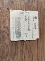 TICKET FC GRONINGEN-AJAX 85-86, Ophalen of Verzenden, Zo goed als nieuw, Ajax, Overige typen