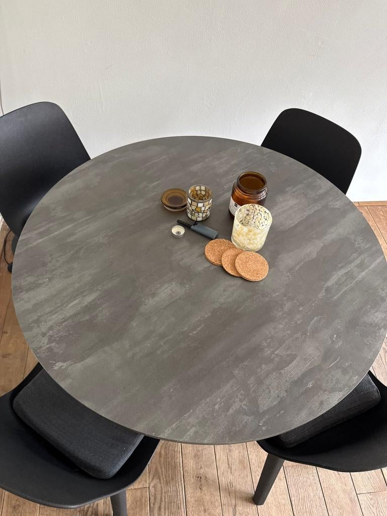 Ronde eettafel IKEA Mariedamm, Huis en Inrichting, Tafels | Eettafels, Ophalen, 50 tot 100 cm, 100 tot 150 cm, Rond