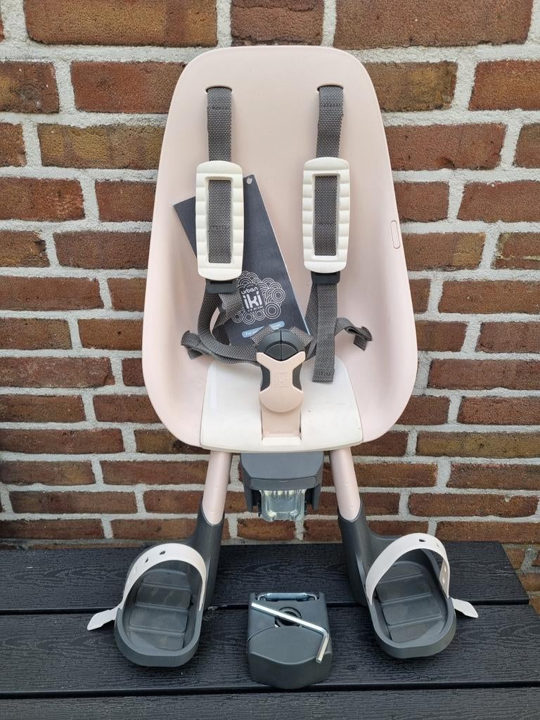 Kinder voor zitje, Fietsen en Brommers, Fietsaccessoires | Fietsstoeltjes, Ophalen, Voetsteuntjes, Voorzitje, Zo goed als nieuw