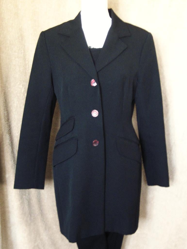 qj  MOOIE DAMES JAS van VROOM&DREESMANN Maat:42, Zwart, Maat 42/44 (L), Ophalen of Verzenden, Zo goed als nieuw