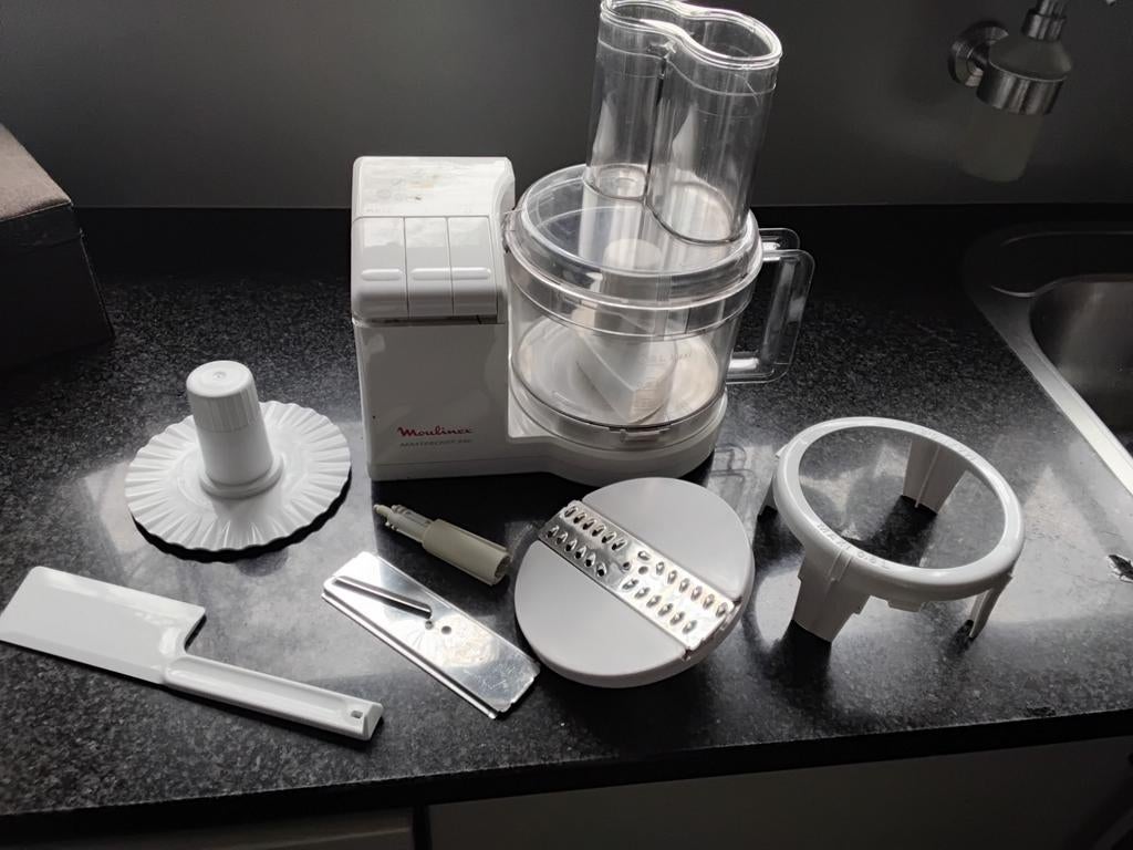 Keukenmachine Moulinex, Ophalen