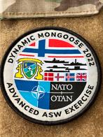 Nato embleem dynamic mongoose 2022, Verzenden, Marine, Embleem of Badge