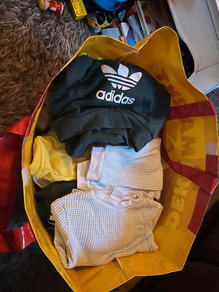 MegaTas babykleding o.a: Calvin Klein, Adidas, Boss, Feetje, Kinderen en Baby's, Babykleding | Maat 68, Zo goed als nieuw, Jongetje