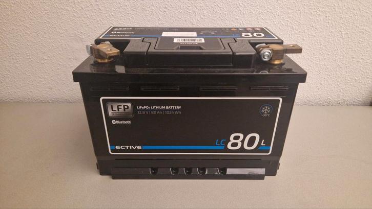 ECTIVE LC-LT LifePo4 lithium Accu  80Ah NIEUW, Caravans en Kamperen, Camper-accessoires, Ophalen of Verzenden