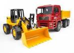 Bruder: 02752 Vrachtwagen met Shovel, ., Nieuw, Ophalen of Verzenden, .